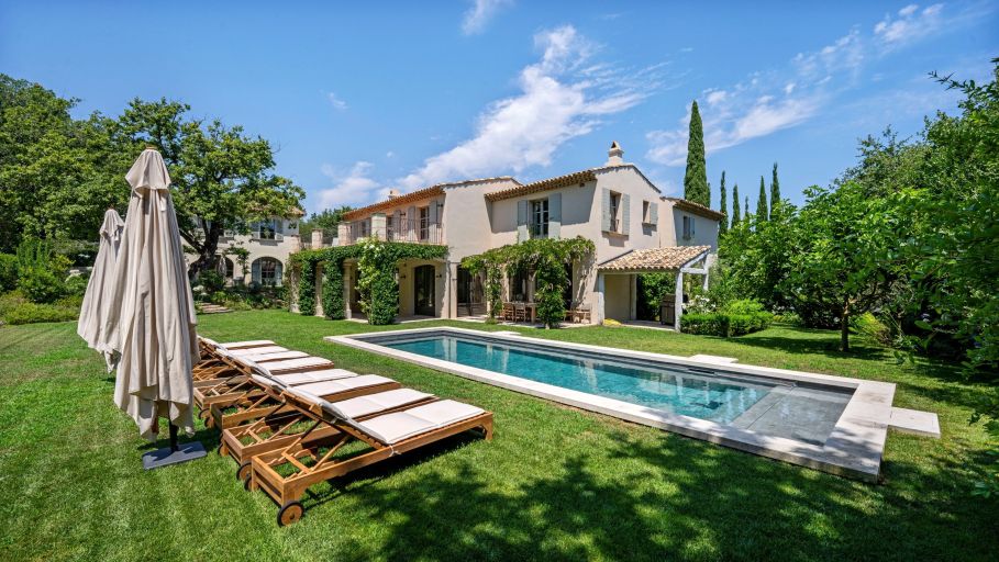 La villa Le Tournesol à Sainte-Maxime
